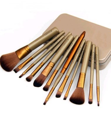 12 makeup brush sets iron box makeup tools makeup tools - Image 5