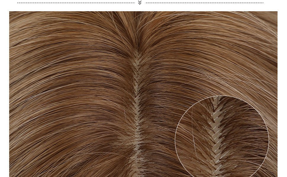 Chemical Fiber Mechanism Women's Wig Headgear - Image 6